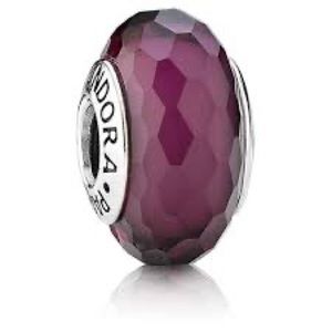 Pandora Purple Murano Charm